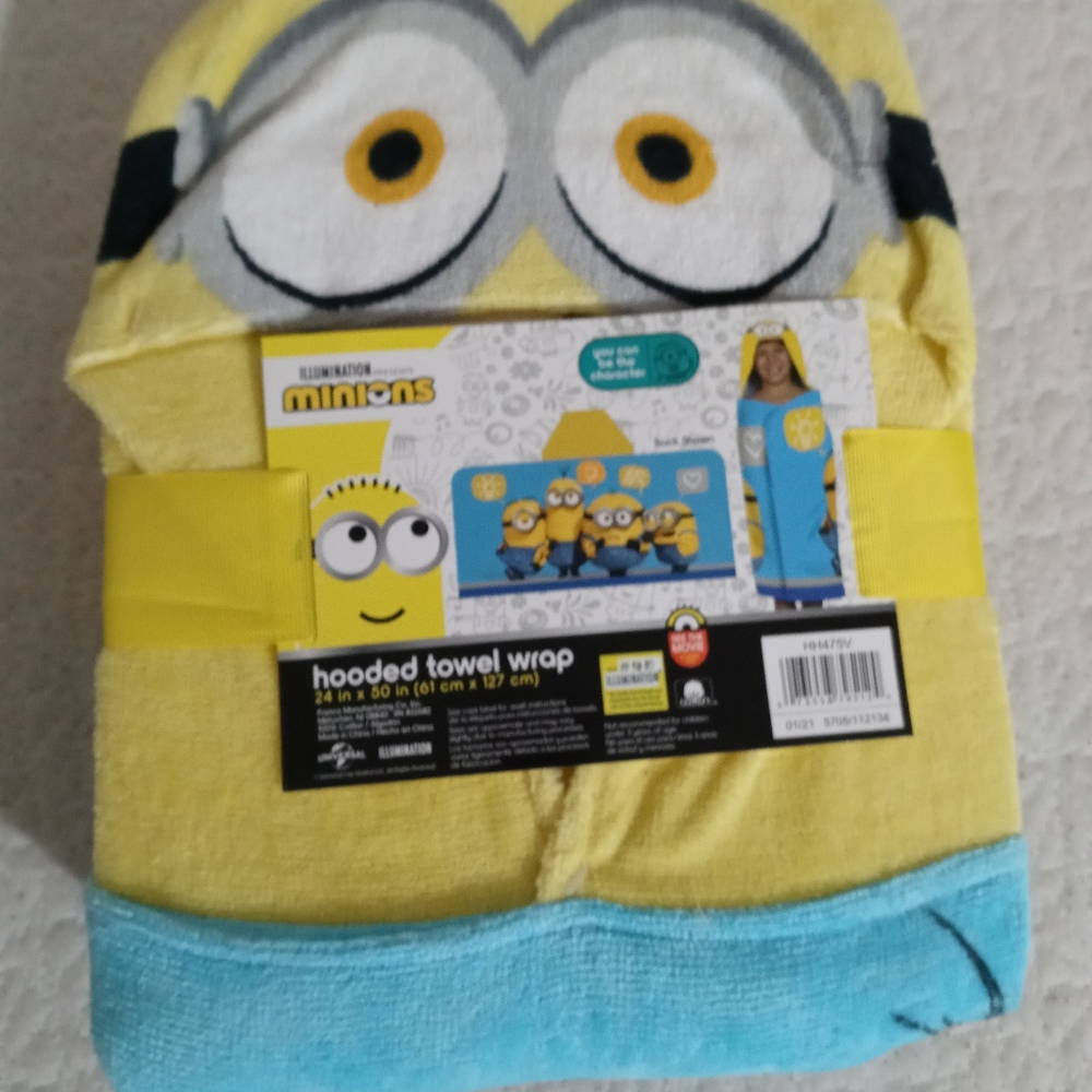 Hooded Minion Towel
